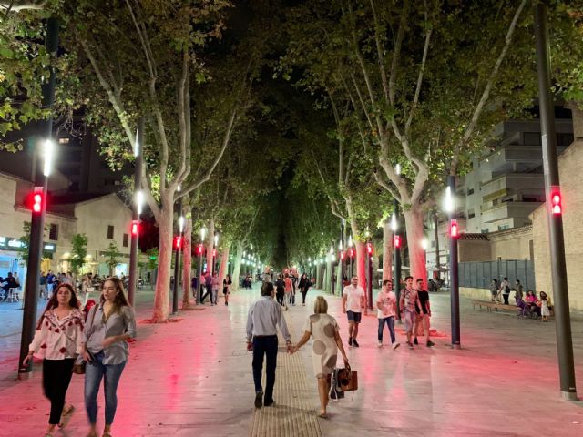 Calles y edificios emblemáticos de la ciudad de Murcia se iluminarán con los colores de la bandera de España en apoyo a la selección Española - 1, Foto 1