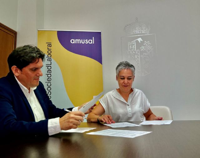 El Ayuntamiento de Calasparra y Amusal firman un convenio de colaboración - 1, Foto 1