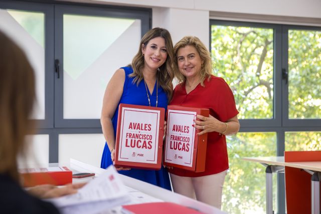 Francisco Lucas, elegido candidato del PSOE a la Presidencia de la Región de Murcia para las próximas elecciones autonómicas Francisco Lucas, elegido candidato del PSOE a la Presidencia de la Región de Murcia para las próximas elecciones autonómicas