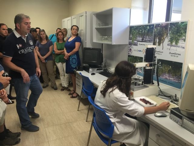 Productores del hemisferio sur visitan la Región para conocer el programa de mejora de uva de mesa del Imida y de ITUM - 3, Foto 3