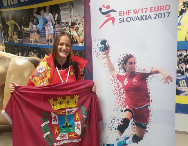 La cartagenera Maria Rebollo, en el Campeonato Europeo de balonmano - 1, Foto 1