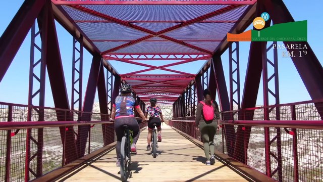 La Vía Verde del Chicharra se convierte en la segunda de la Región con mayor porcentaje de tránsito de ciclistas - 1, Foto 1