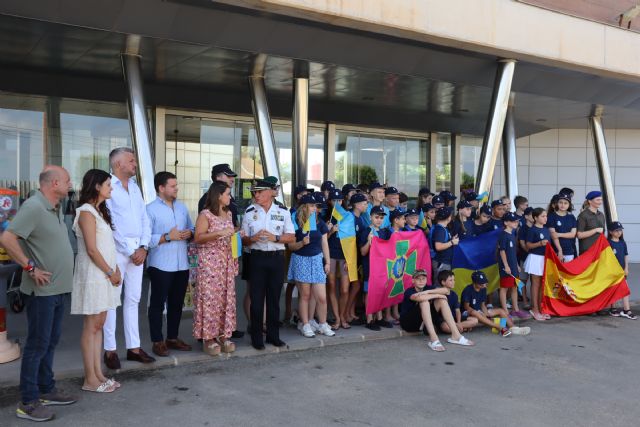 La Policía Nacional facilita que un grupo de niños ucranianos pasen sus vacaciones en San Pedro del Pinatar - 2, Foto 2