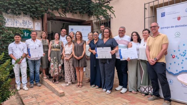 Tres nuevos establecimientos del municipio de Bullas se suman al Sistema Integral de Calidad Turística en Destino (Sicted) Tres nuevos establecimientos del municipio de Bullas se suman al Sistema Integral de Calidad Turística en Destino (Sicted)