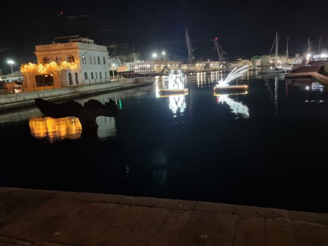 El Puerto de Cartagena prepara su iluminación navideña con una inversión de más de 37.000 euros El Puerto de Cartagena prepara su iluminación navideña con una inversión de más de 37.000 euros