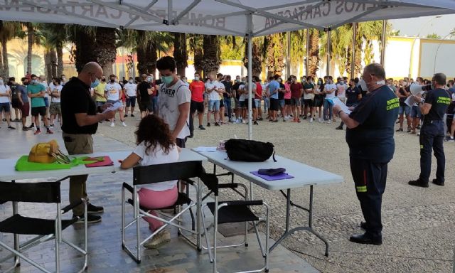 Más de 400 aspirantes inician las oposiciones a Bombero en Cartagena - 1, Foto 1