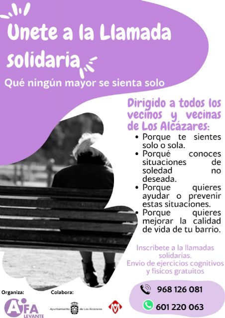 Llamadas solidarias para mejorar la calidad de vida de nuestros mayores - 1, Foto 1