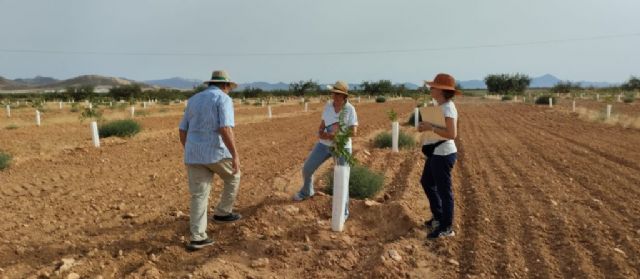 Visita a una finca piloto para realizar muestreos a nivel de parcela, Foto 1