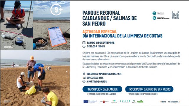 El Gobierno regional se une a la campaña '1m2 por las playas y mares' para limpiar y recolectar residuos del litoral - 1, Foto 1