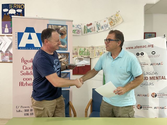 AFEMAC y Alzheimer Águilas firman un convenio de voluntariado - 2, Foto 2