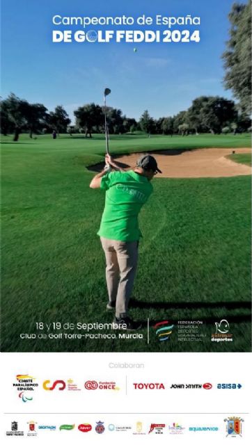 Torre Pacheco acogerá el Campeonato de España de Golf FEDDI 2024 - 1, Foto 1