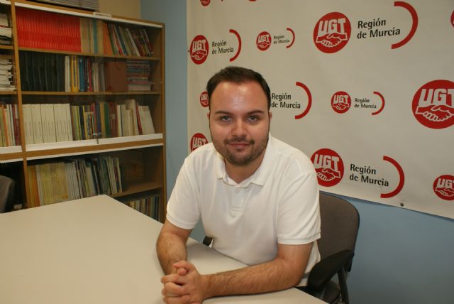 Miguel Lajarín, nuevo portavoz de los jóvenes de UGT - 1, Foto 1