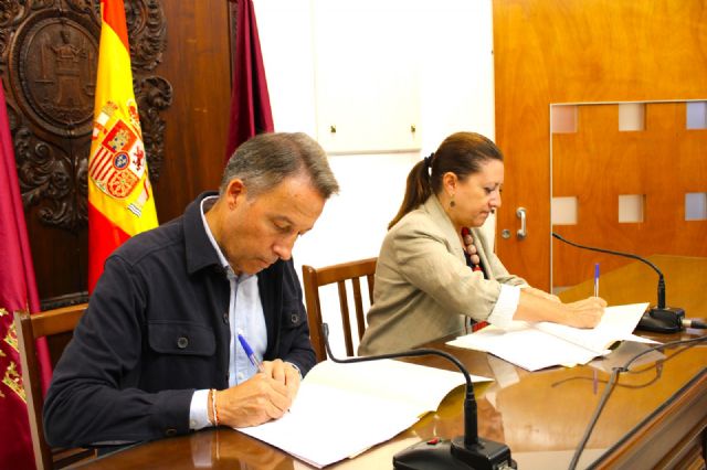 Ayuntamiento y Red Eléctrica firman un convenio para impulsar una Oficina Municipal de Energía en Lorca - 1, Foto 1