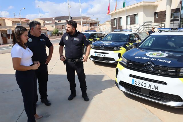 La Policía Local de San Pedro del Pinatar amplía su parque móvil con cuatro nuevos vehículos - 1, Foto 1