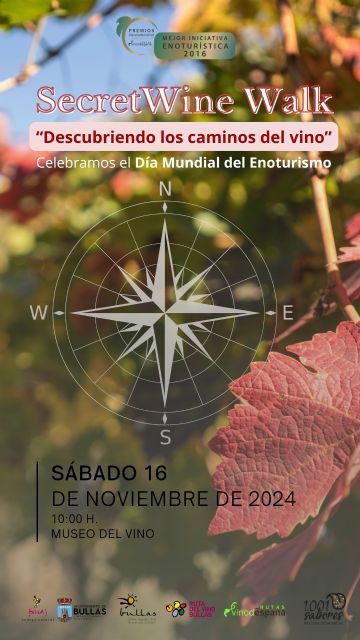 En noviembre Bullas celebra el Día Mundial del Enoturismo con una nueva edición de la 'SecretWine Walk' - 2, Foto 2