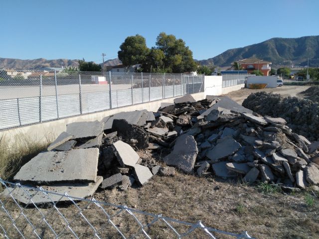 Ahora Murcia denuncia el vertido de residuos peligrosos procedentes del colector del ave en parcelas de huerta protegida - 2, Foto 2