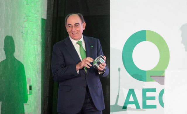 Ignacio Galán, Premio al Liderazgo Directivo por la AEC: Hoy la calidad es desarrollo sostenible - 2, Foto 2