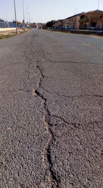 PCAN : La Aljorra espera dos años el arreglo de la carretera que le une a Cartagena - 1, Foto 1