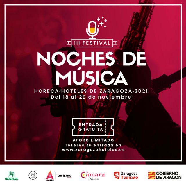 Horeca Hoteles Zaragoza presenta una nueva edición de su ciclo Noches de Música - 1, Foto 1