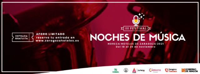 Horeca Hoteles Zaragoza presenta una nueva edición de su ciclo Noches de Música - 3, Foto 3