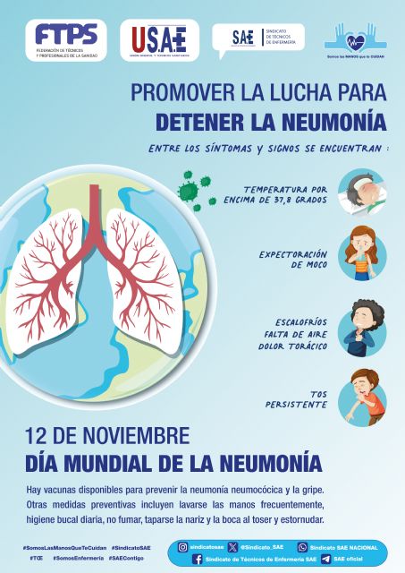 12 de noviembre, Día Mundial de la Neumonía - 1, Foto 1