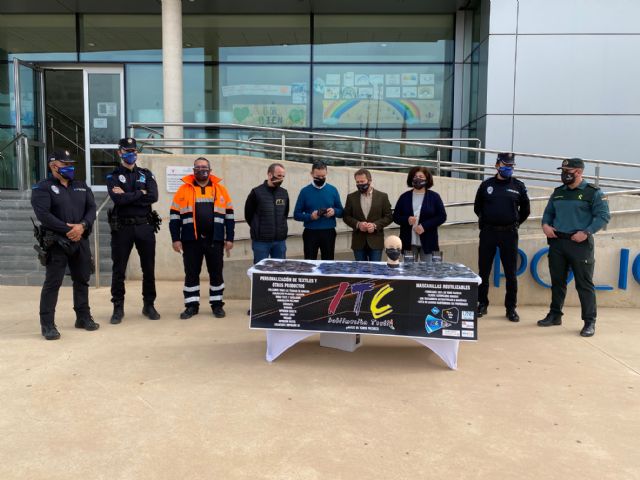 Donación de mascarillas para Policía Local, Guardia Civil y Protección Civil de Torre Pacheco - 2, Foto 2