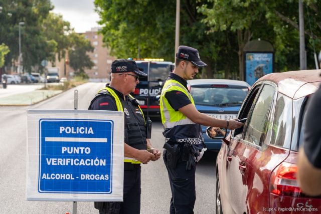 Policía Local de Cartagena intensifica los controles a conductores de alcohol y drogas - 1, Foto 1