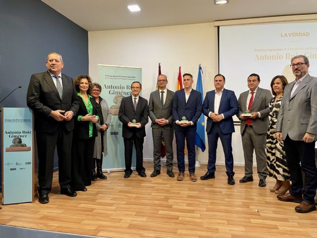 Sucesores de Muñoz y Pujante y Eviosys Embalajes España reciben los premios de prevención 'Antonio Ruiz Giménez' - 2, Foto 2