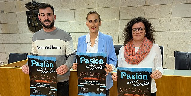 El espectáculo “Pasión entre cuerdas” se celebra este sábado en el Teatro Ginés Rosa, Foto 1