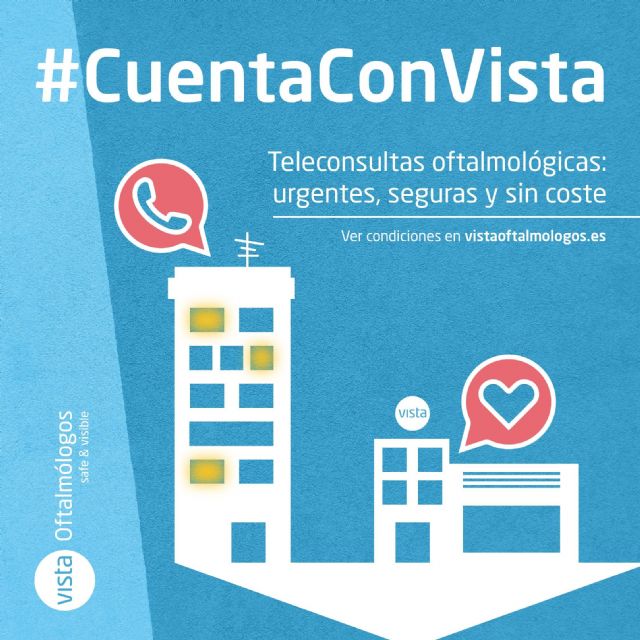 Vista Oftalmólogos atenderá urgencias oftalmológicas sin coste para contribuir a descongestionar los hospitales españoles - 1, Foto 1