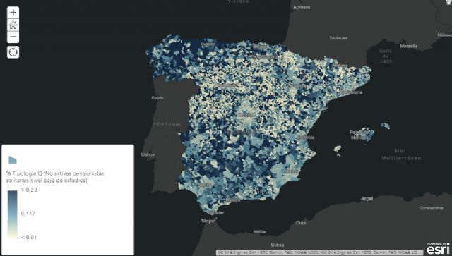 AIS Group y Esri aportan a la lucha contra el Coronavirus el mapa de población de mayores de 65 años - 1, Foto 1