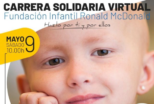 La Fundación Infantil Ronald McDonald organiza una carrera solidaria virtual para comprar material sanitario para sus familias - 1, Foto 1