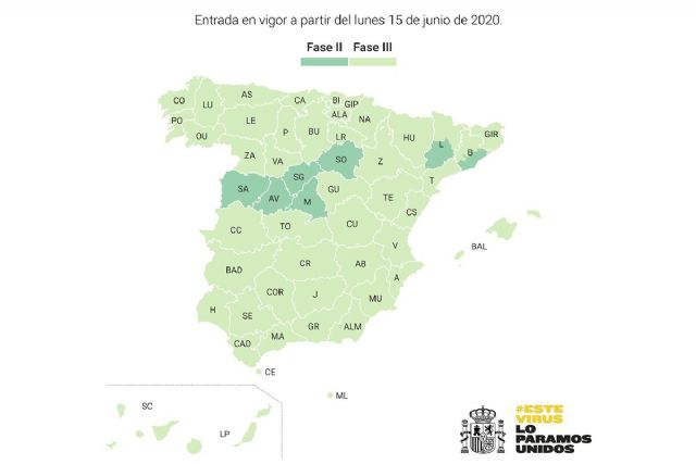 Tres de cada cuatro ciudadanos podrán retomar las actividades recogidas en la fase 3 el próximo lunes - 1, Foto 1