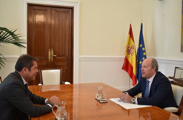 Campo aborda con el presidente de CEPYME las iniciativas del Gobierno para la agilización en los ámbitos concursal y societario - 1, Foto 1