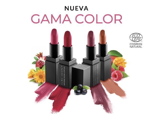 Alma Secret lanza su gama color. 4 Labiales 100% naturales con la certificación Ecocert Cosmos Natural - 1, Foto 1