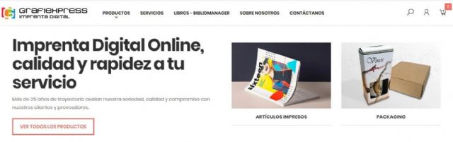 Grafiexpress estrena tienda online con el primer estándar de usabilidad UX 2020 de Canarias - 1, Foto 1