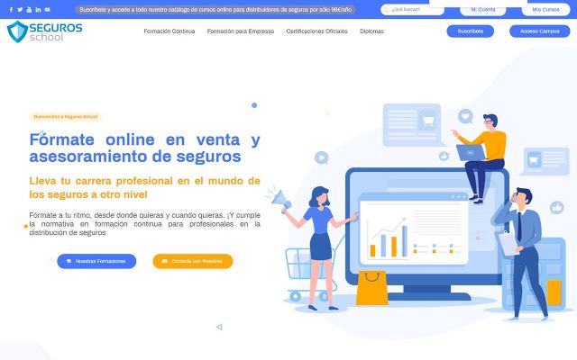 Nace el Netflix de la formación aseguradora: SEGUROS SCHOOL - 1, Foto 1