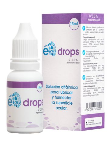 E-Drops: Las nuevas gotas con ácido hialurónico de e-lentillas - 1, Foto 1