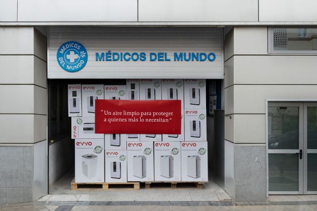 EVVO dona purificadores de aire a la ONG Médicos del Mundo para luchar contra la COVID-19 - 1, Foto 1