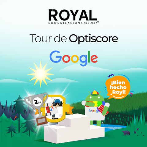 Royal Comunicación consigue el 2º puesto en el Tour de OptiScore organizado por Google - 1, Foto 1