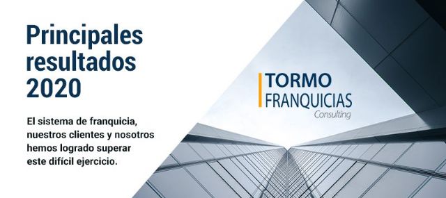 Principales Resultados 2020 de Tormo Franquicias Consulting - 1, Foto 1