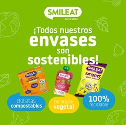 Smileat, primera marca de alimentación infantil ecológica en cambiar el 100% de sus envases a materiales sostenibles - 1, Foto 1