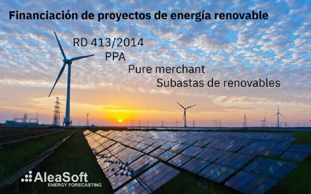 AleaSoft: Los ganadores de la subasta tendrán mejores condiciones de financiación que los proyectos con PPA - 1, Foto 1