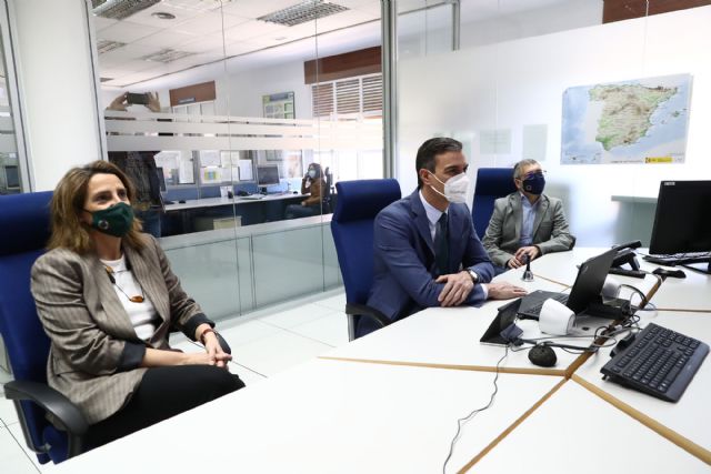 Pedro Sánchez visita en la AEMET el nuevo superordenador Cirrus y el Centro Nacional de Predicción - 1, Foto 1