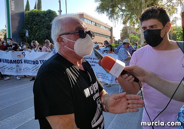 Movilizacin ciudadana para que no se cierren los trenes de cercanas Murcia-Lorca-guilas - 28
