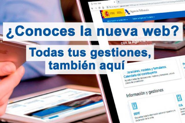 La Agencia Tributaria pone en marcha su nueva web para ofrecer más agilidad y comodidad al contribuyente en sus gestiones por internet - 1, Foto 1