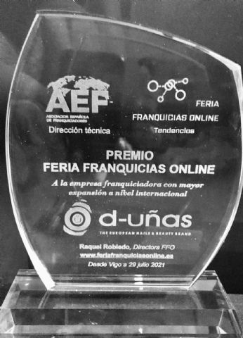 D-uñas, premio a la empresa franquiciadora con mayor expansión a nivel internacional - 1, Foto 1