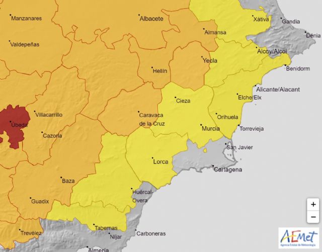 Meteorología mantiene sus avisos por altas temperaturas para hoy. Hasta 40º en el Altiplano y Noroeste - 1, Foto 1