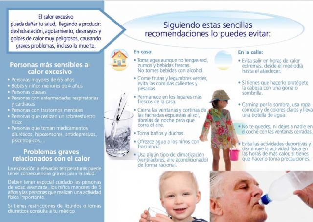 El Plan contra los Efectos del Calor en la Salud está en nivel de riesgo naranja por las altas temperaturas previstas - 1, Foto 1