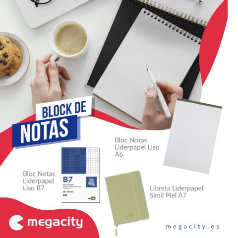 Megacity ofrece una amplia variedad de blocs de notas - 1, Foto 1